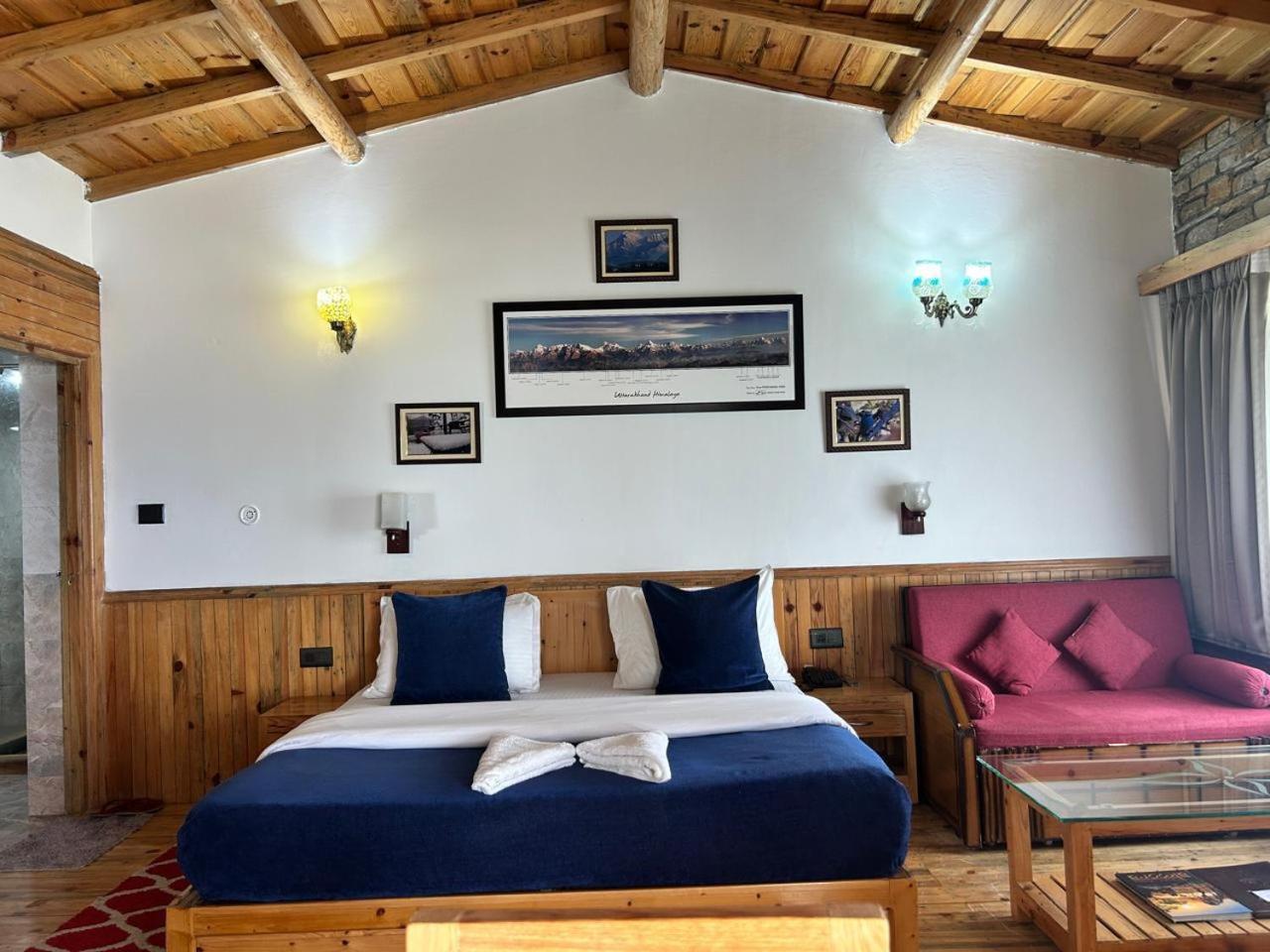 Kasar Himalaya Holiday Resort, Binsar Rd Алмора Экстерьер фото